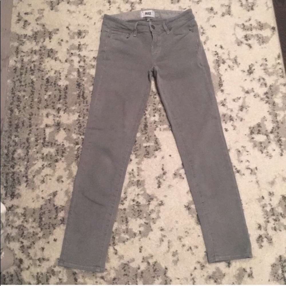 Gray Paige Skyline jeans size 28